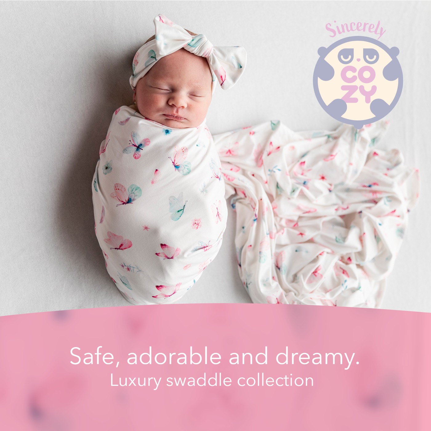 Little Butterfly swaddle